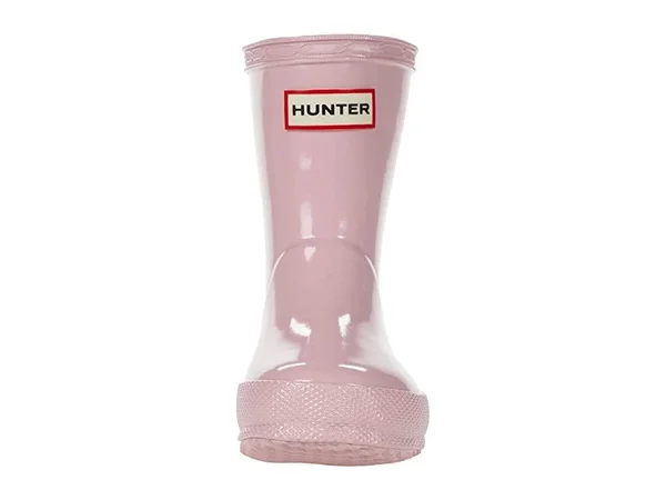 Hunter Original Kids& First Classic Gloss Rain Boot (Toddler) Foxglove