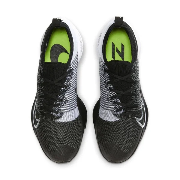Nike Men's Air Zoom Tempo Next% Black-White-Volt, 13