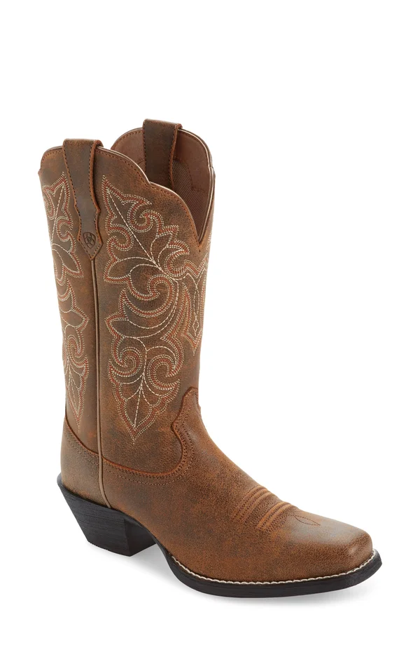 Women’s Ariat Alabama X Toe Boot Vintage Bomber - 8, B Medium