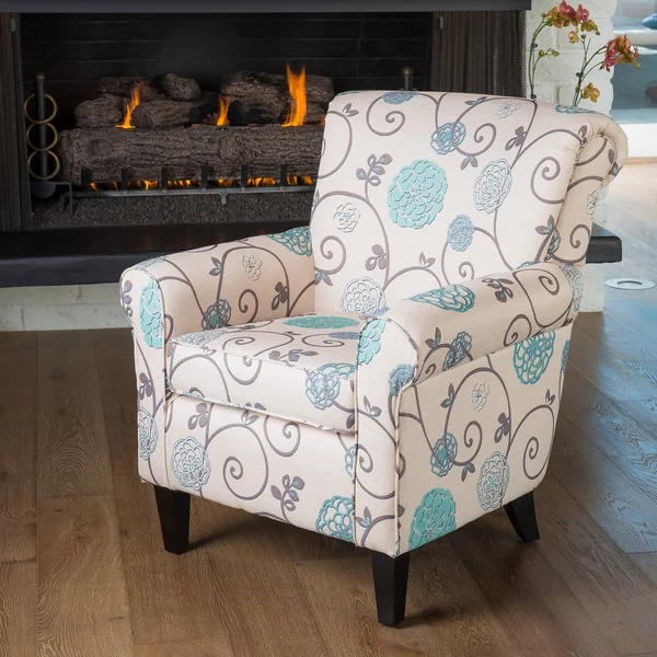 Floral Club Chair