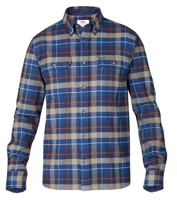 Fjallraven - Men's Singi Heavy Flannel Shirt, Navy, Xs