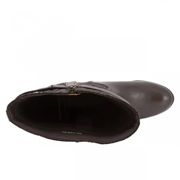 Trotters Women's Lyra Boot - Dark Brown - 6W