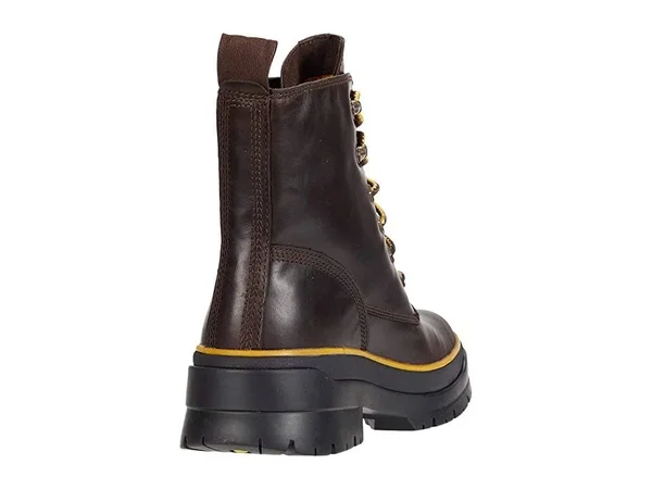 Timberland Malynn Waterproof Mid Lace Boot - Women's Dark Brown Full Grain, 8.5