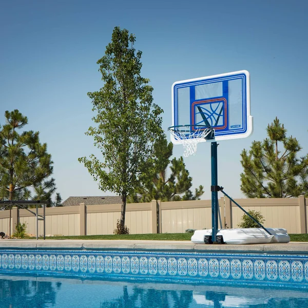 Lifetime Fusion 44 Poolside Basketball Hoop - Blue/White