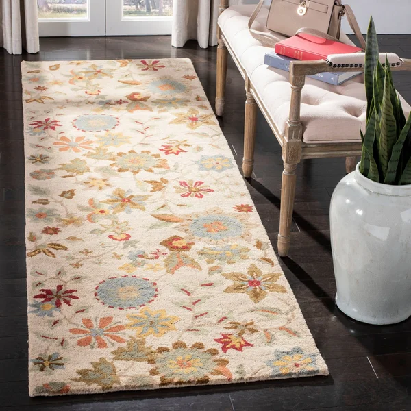Safavieh Soho Soh702A 7&6x22 x 9&6x22 Ivory - Sage Area Rug