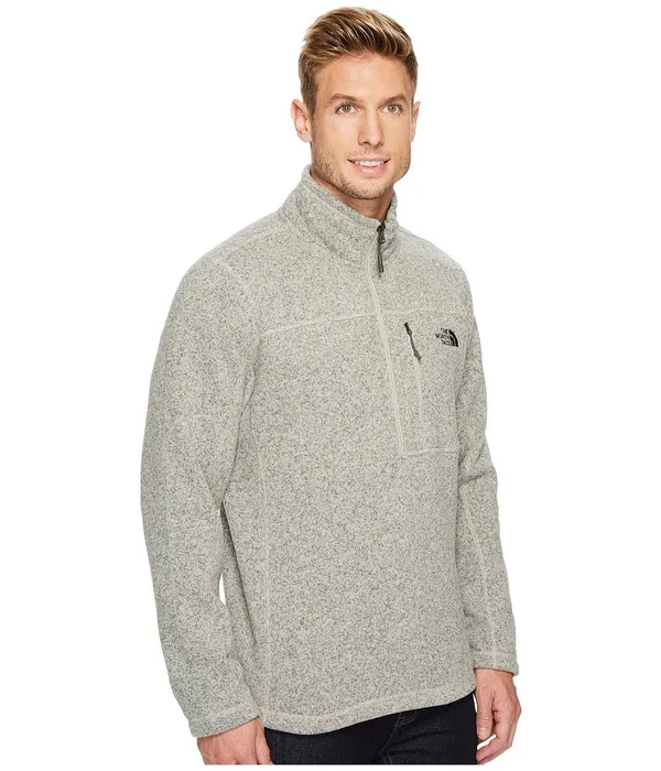 The North Face Men's Gordon Lyons 1/4 Zip - Granite Bluff Tan Heather
