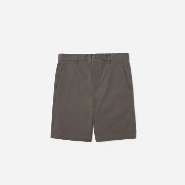 Men's 9x22 Slim Fit Performance Chino Short Shirt by Everlane in Slate Grey, Size 30