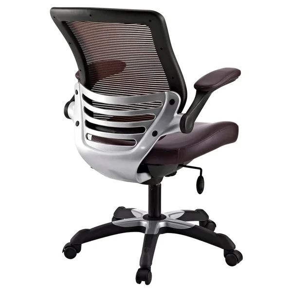 Ede Leatherette Office Chair - Brown