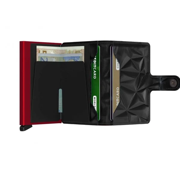 Secrid - Miniwallet Prism, Black-Red