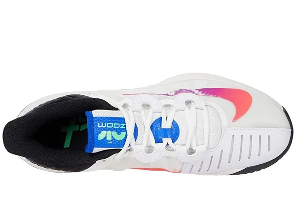 Nike Men's Court Air Zoom GP Turbo Tennis Shoes Summit White and Black - CK7513-112F20