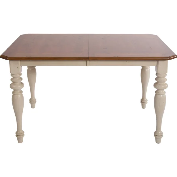 Liberty Furniture Ocean Isle Rectangular Leg Table in Bisque