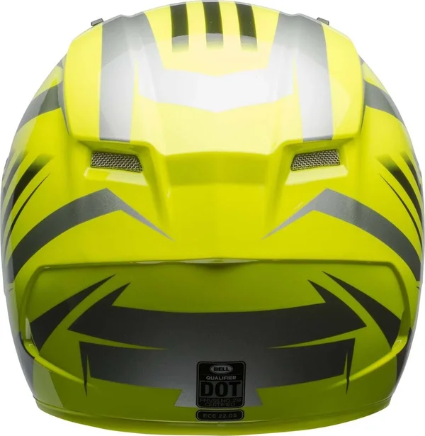 Bell Qualifier Blaze Helmet - Black/Red/Titanium - 2XL