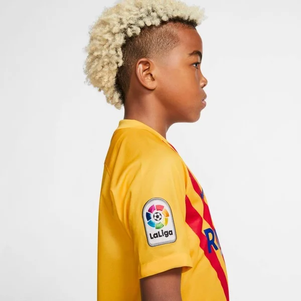Nike Barcelona Youth Senyera Fourth Jersey 19/20 - YXL