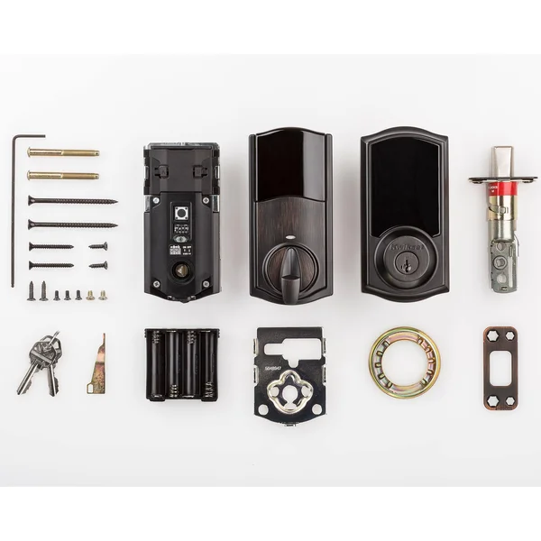 Kwikset Venetian Bronze SmartCode Touchscreen Electronic Deadbolt