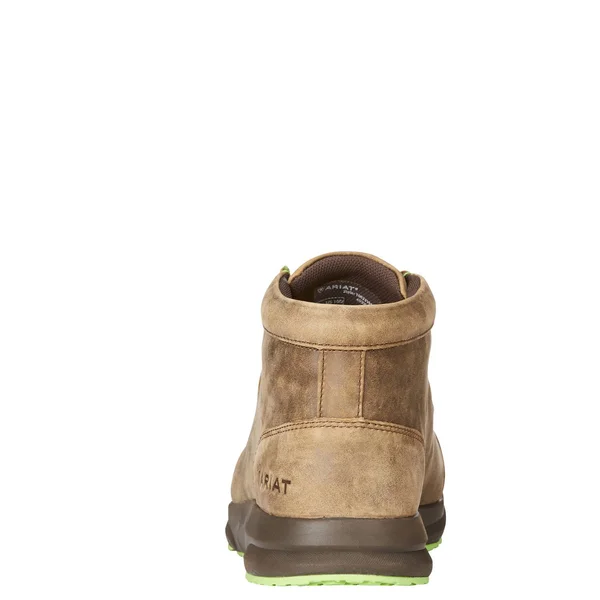 Ariat 10023191 Men's Spitfire Brown Bomber Lime 8, EE
