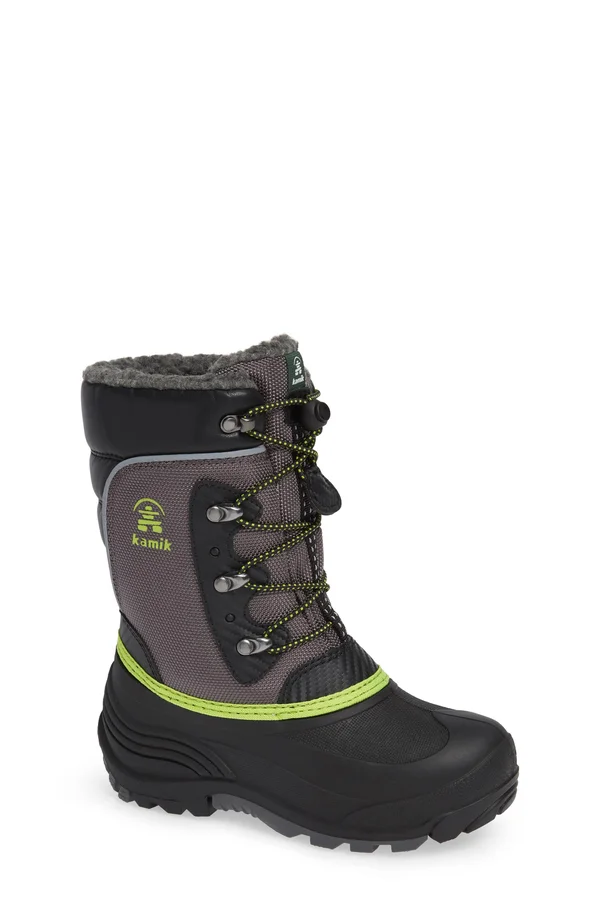 Kamik Kids& Luke Boot - 13 - Charcoal