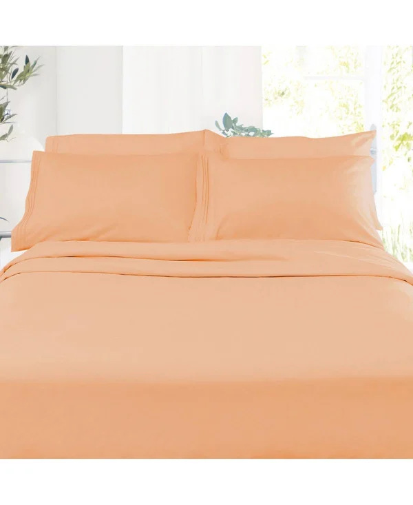 Premier 1800 Series Deep Pocket 3 pc. Sheet Set, Twin - Pink
