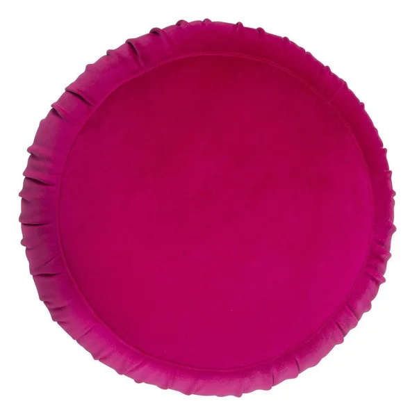 TOV Furniture Tulip Cream Velvet Ottoman