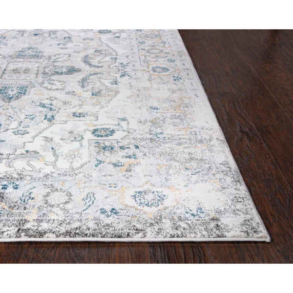 Alora Decor Lavish Neutral 7&10x22x9&10x22 Power-Loomed Rug- LVS104