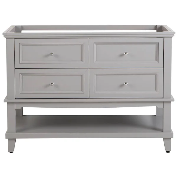 Home Decorators Collection Teasian 48 in. W x 21 in. D Bathroom Vanity Cabinet Only in Sterling Gray