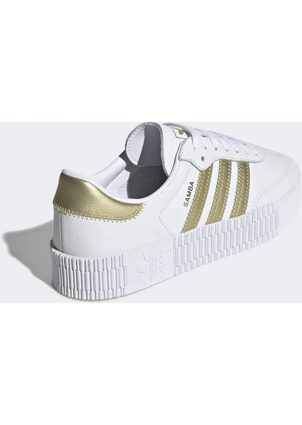 Adidas Originals Sambarose W Leather Sneakers - White