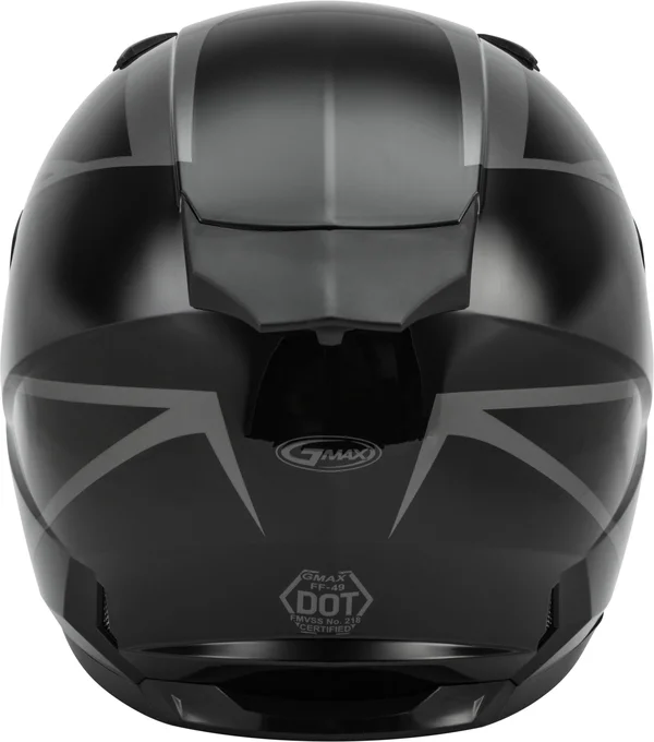 GMAX FF-49 Full Face Deflect Helmet Black/Grey