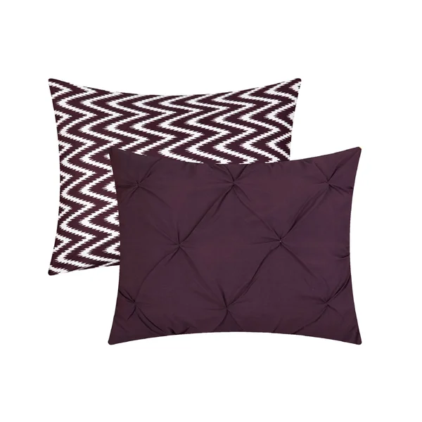 Silver Orchid Niven 4-Piece Purple Comforter Set - King