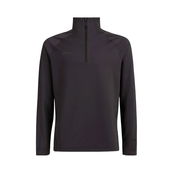 Mammut Snow ml Half Zip Pull - Men's Black Large 1014-02400-0001-115