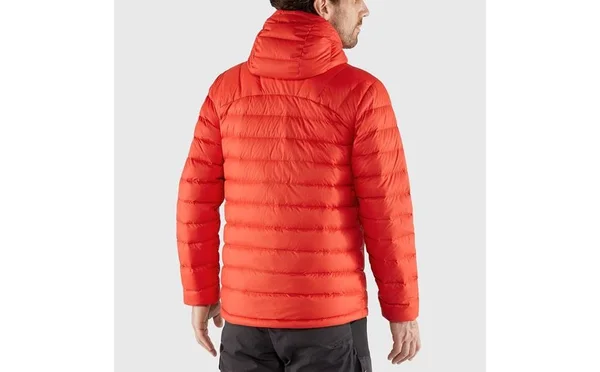 Fj鋖lr鋠en - Expedition Pack Down Hoodie - Men's Xs, True Red