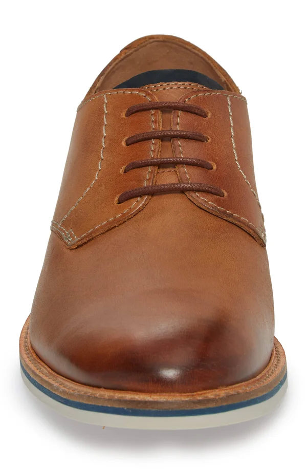Clarks Men's Atticus Lace Oxford - Tan Leather, 9