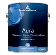 Benjamin Moore Aura Interior Paint Eggshell 1x Base 5 Gallon