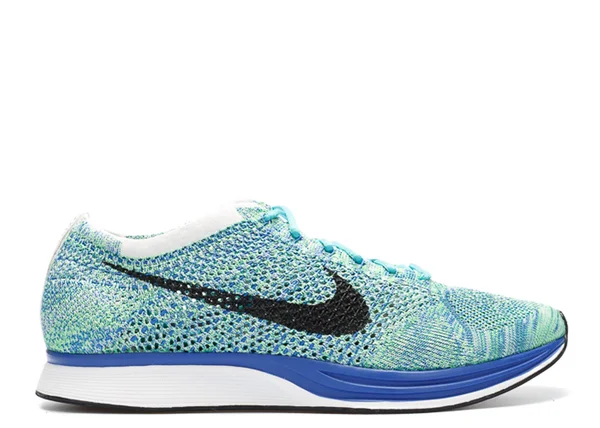 Nike Flyknit Racer &Tranquil& Mens Sneakers - Size 9.0