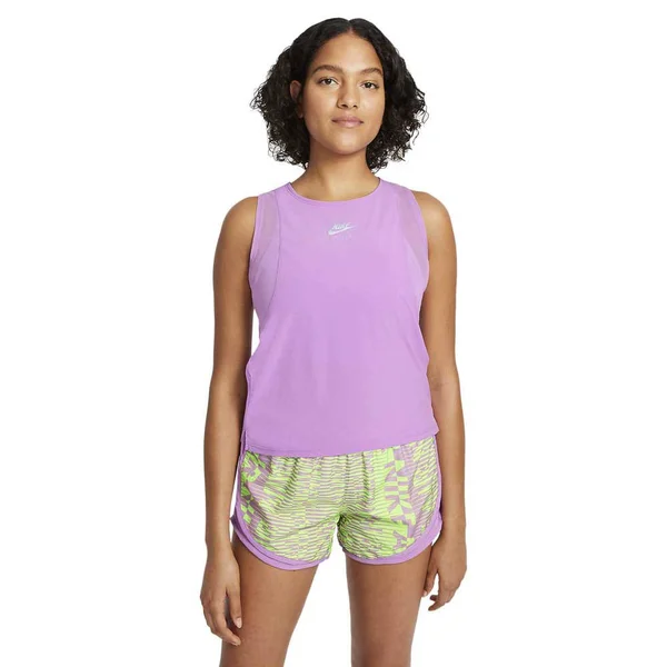 Nike Air Women's Running Tank, Size 12, Violet Shock