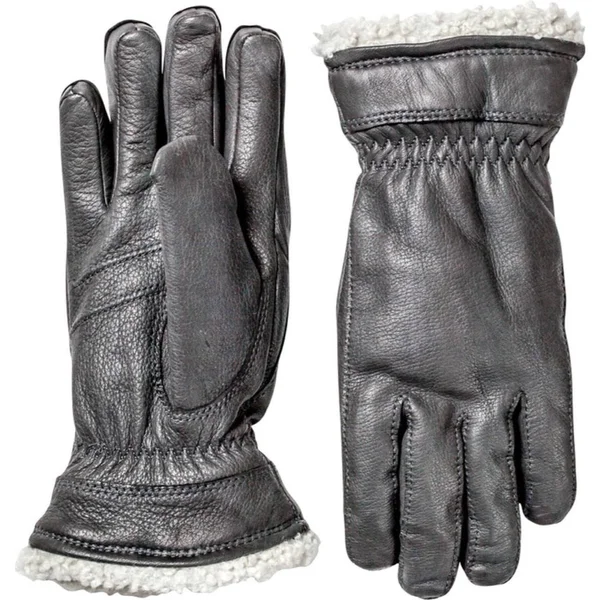 Hestra Deerskin PrimaLoft Gloves - Black, 7