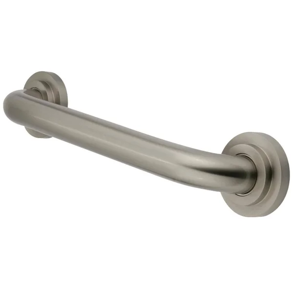Kingston Brass Manhattan 32 in. x 1-1/4 in. Grab Bar in Brushed Nickel