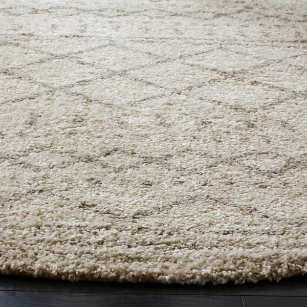 Safavieh Arizona Shag Rug Collection ASG741Y - Ivory, Green - 8& x 10&