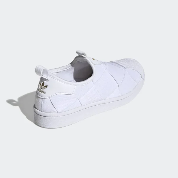 Adidas Women's Originals Superstar Slip-On Shoes, White