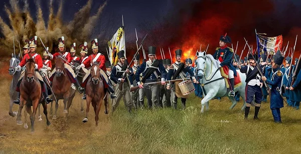 Revell Germany 1/72 Set Battle of Waterloo 1815 02450