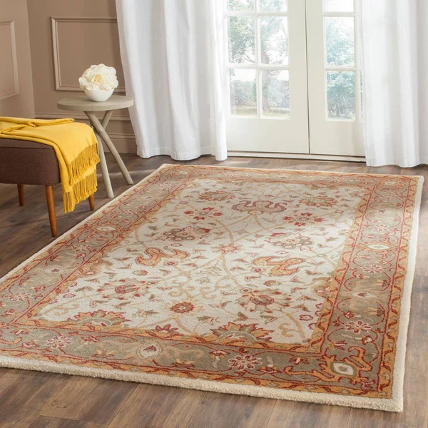Safavieh Antiquity AT21F Ivory Rug 7&6x22 x 9&6x22 Oval