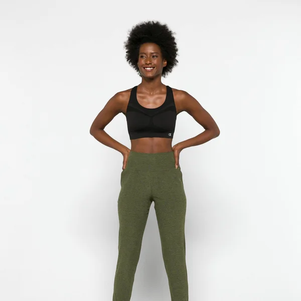 Spacedye Midi Jogger - Beyond Yoga Eden Green Heather, Xs