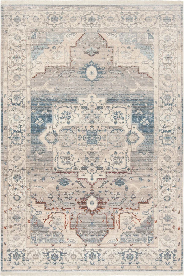 Safavieh Vintage Persian VTP447F Grey/Blue 3& x 5& Area Rug