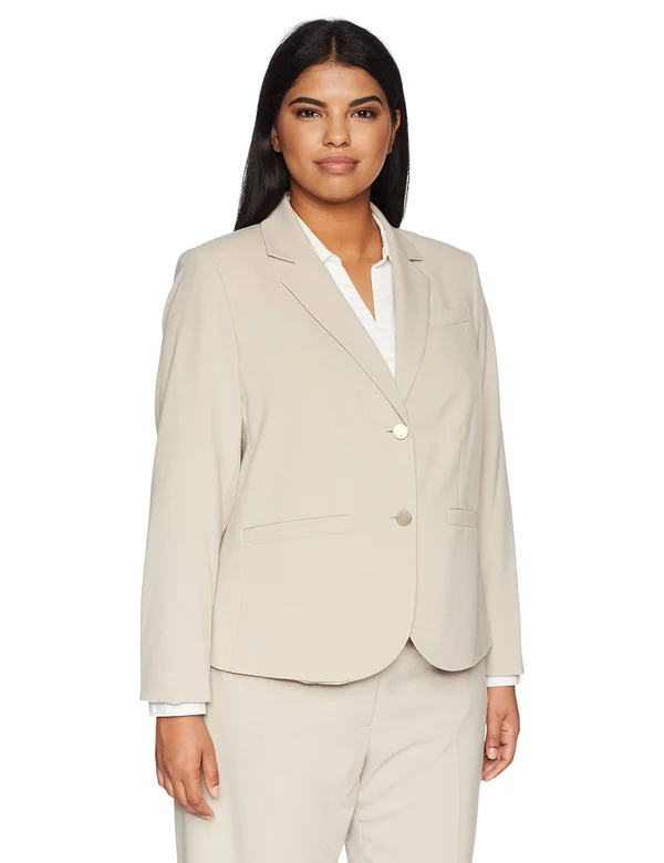 Calvin Klein Women's Two Button Jacket