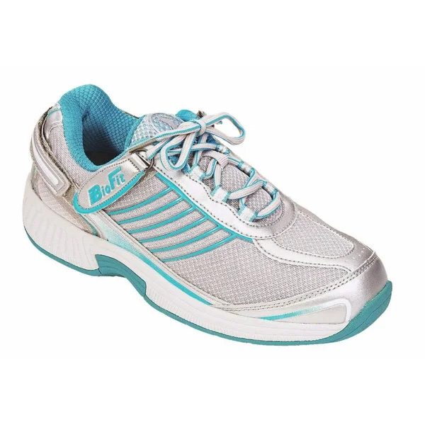 OrthoFeet Women's Verve, Turquoise Synthetic
