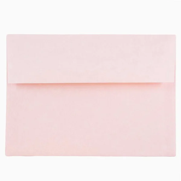 Jam Paper A7 Invitation Envelopes, 5.25 x 7.25, Parchment Pink Recycled, 1000/Carton (97834B)