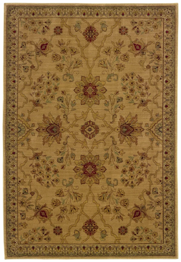 Oriental Weavers Allure 013C1 Beige Area Rug 6&7x22 x 9&6x22