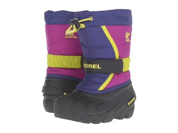 Sorel Youth Flurry Boot - 6 - Grape Juice - Bright Plum