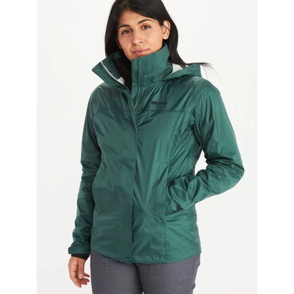 Marmot Women's PreCip Eco Jacket (Medium - Solar)