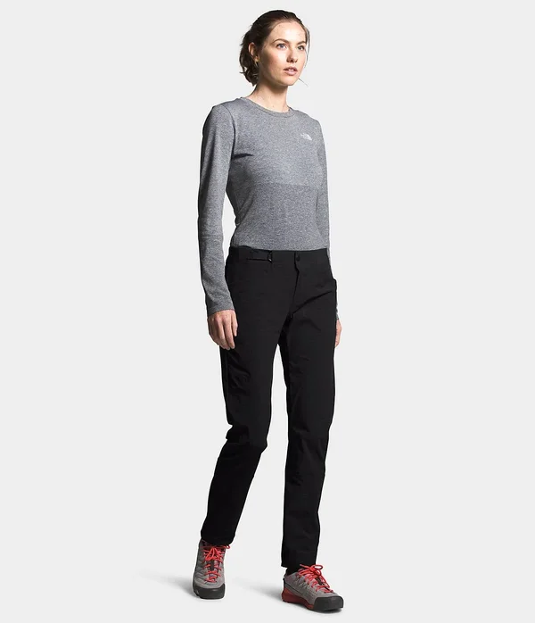 The North Face Women's Summit L1 VRT Synthetic Climb Pant - TNF Black, 4