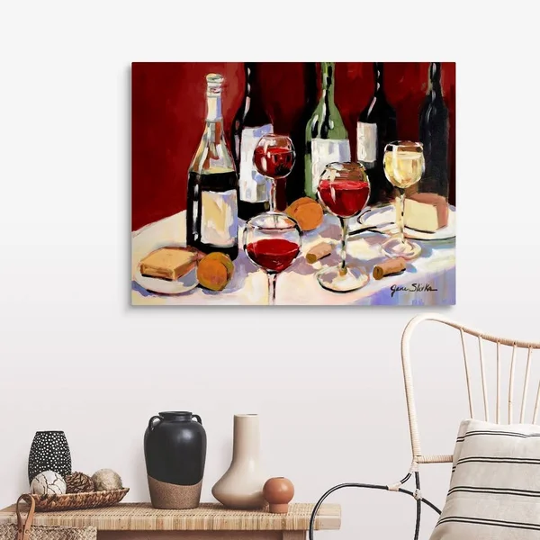 Wine Tasting, Canvas Wall Art, 40x30, Great Big Canvas