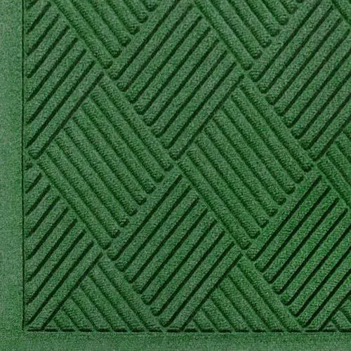 Andersen 221 Waterhog Fashion Diamond Polypropylene Fiber Entrance Indoor/Outdoor Floor Mat, SBR Rubber Backing, 10' Length x 3'